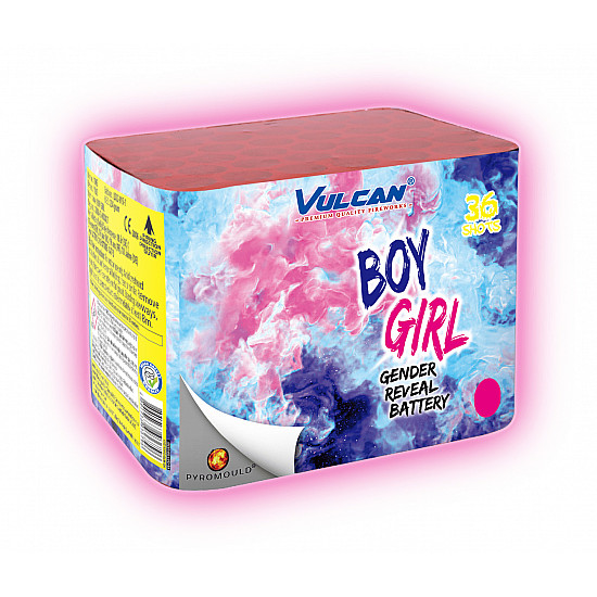 Gender Reveal Pink from Vulcan