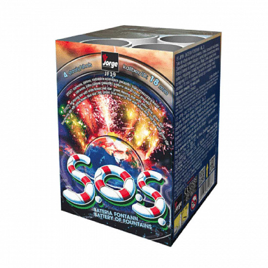 SOS Fountain from Jorge Fireworks