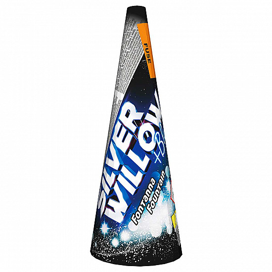 Silver Willow Fountain from Jorge Fireworks