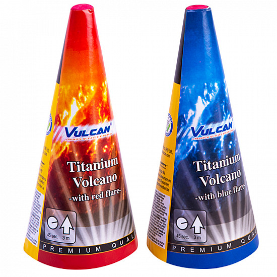 Titanium Volcano Twin Pack from Vulcan Pyro