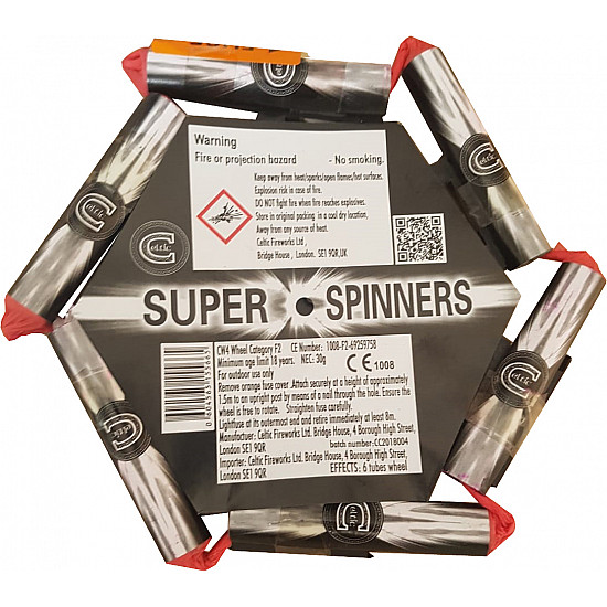 Super Spinners from Celtic Fireworks
