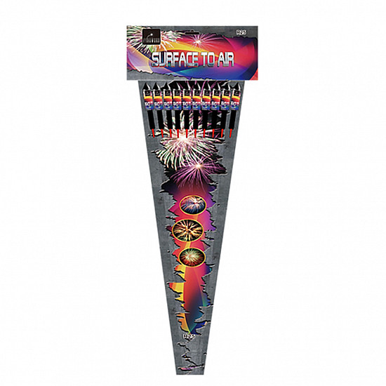 Surface to Air Rocket Pack from Pyroworx