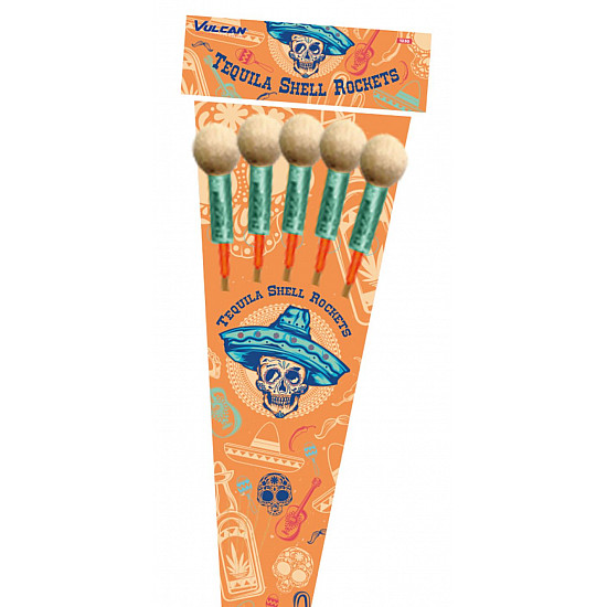 Tequila Rocket Pack from Vulcan Pyrotechnics