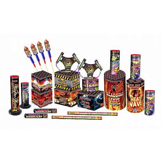 Masquerade Selection Box from Jonathans Fireworks